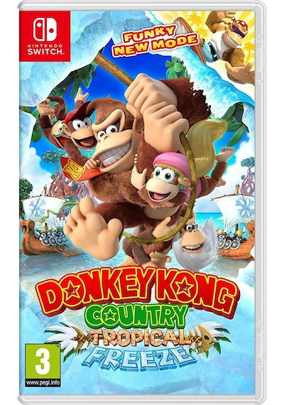 Donkey Kong Country Tropical Freeze Nintendo Switch Oyun
