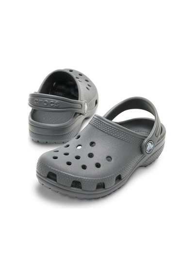 Crocs 206990-0da Classıc Clog Çocuk Terlik Sandalet-3740 Gri