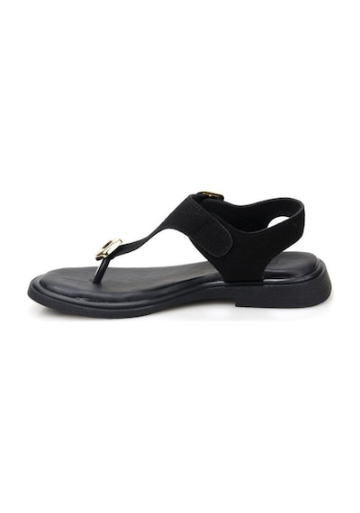 Pisagor Ps-35810 Kadın Ortopedik Parmak Arası Sandalet Siyah