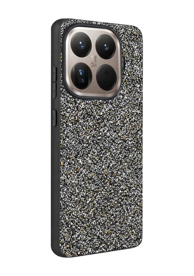 Onegif Xiaomi Mi 15t Pro Bright Simli Kapak - Gold Altın