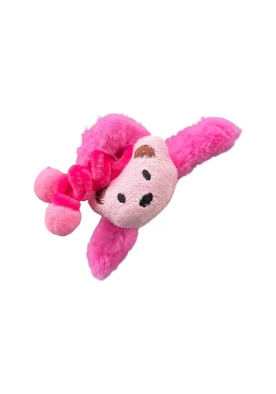 Caş Dekorasyon Fuşya Renk Ayıcıklı Peluş Mandal Toka Fuşya