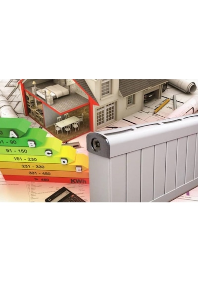 Alüminyum Panel Radyatör Çiğdem 600 X 640 Ral 9010 Kırık Beyaz