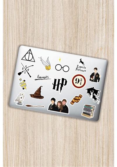 Harry Potter Dekoratif Laptop Notebook Tablet Telefon Sticker Set 012 1