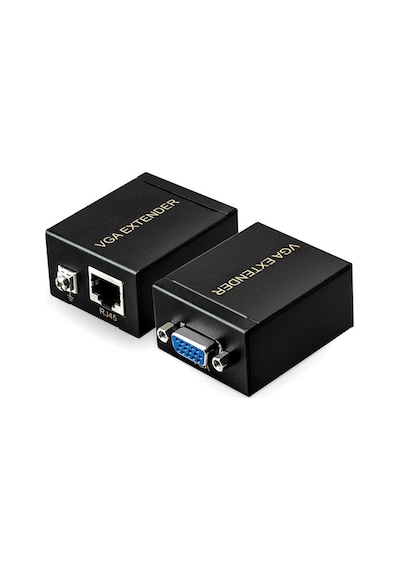 Vga Extender Adaptörsüz Cat5 Cat 6 Ile 60 Metre Vga Uzatma