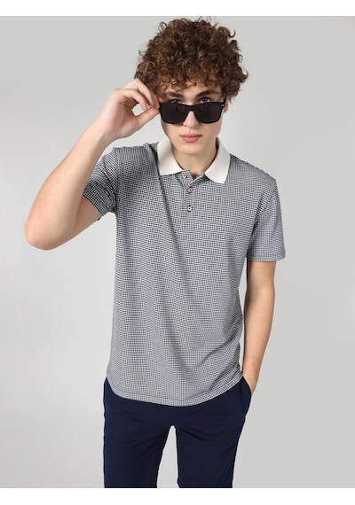 Colin'S Regular Fit Mavi Erkek Polo Yaka Kısa Kol Tişört Cl1064304_Q1.V2_Blu