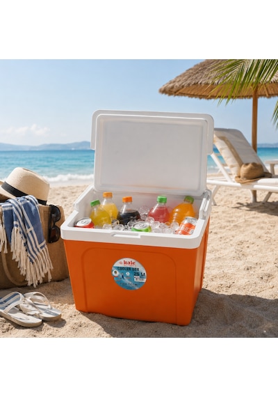 25 Lt Buzluk Termos Eps 1066 Coolerbox -471 Turuncu