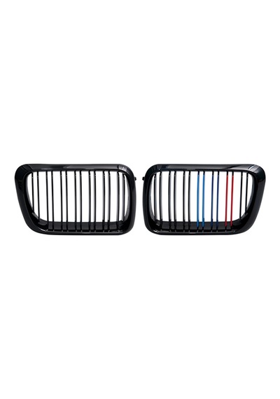 Bmw E36 1997-1999 Panjur Set Piano Siyah Çift Çıtalı M Renkli 51138195151 Wender