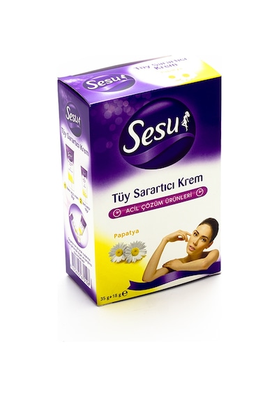 Sesu Papatya Tüy Sarartıcı Krem 35 G + 18 G