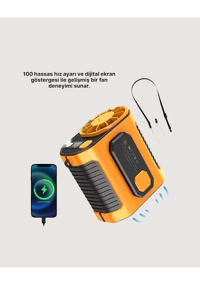 Mey İthalat Yüksek Kapasiteli Turbo Taşınabilir Fan