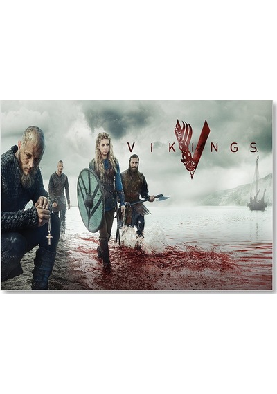 Cakasepetim Vikingler Savaş Sonu Ahşap Mdf Tablo