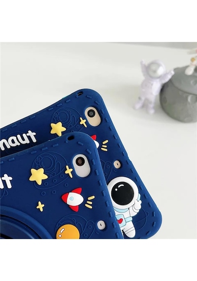 Samsung Galaxy Tab A7 10.4 T500 T505 T507 Uyumlu Astronot Kılıf
