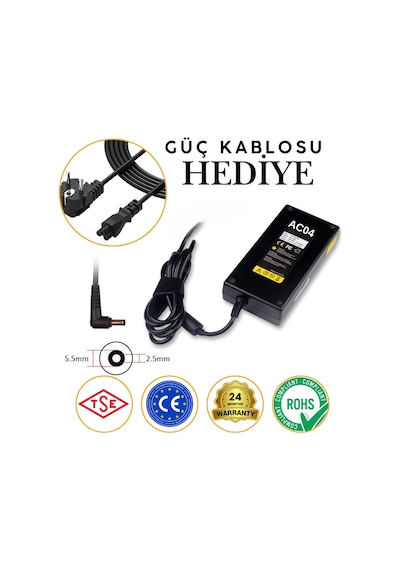 Acer Pa-1131-05aw İle Uyumlu Notebook Adaptör Şarj Cihazı