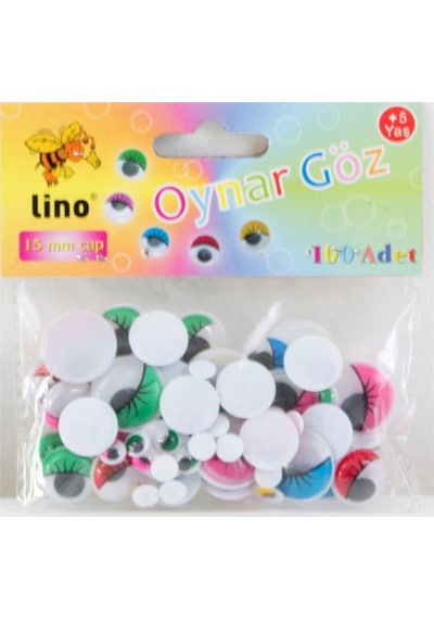 Lino Oynar Göz Renkli Karışıık Boy 50'li