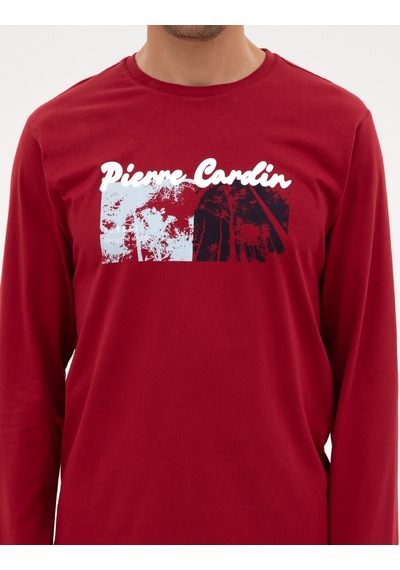 Pierre Cardin Erkek Bordo Pijama Takım 50322631-900 Bordo