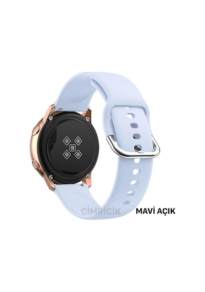 Huawei Gt2 Pro Kordon 22 Mm Metal Tokalı Silikon Kayış Bh22
