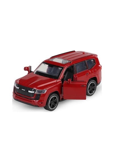Vardem Kut.çek Bırak 1:32 Işıklı Ve Sesli Metal Jeep - Bordo
