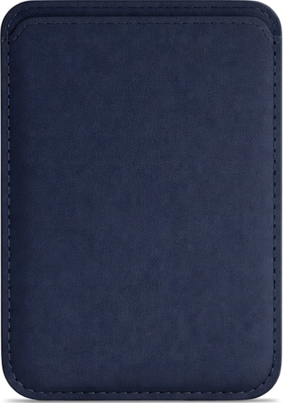 Lunex Premium Süet Magsafe Kartlık Navy Eclipse Apple Uyumlu iPhone 13 Mini Navy Eclipse