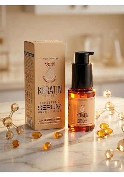 Farmasi Keratin Therapy Keratin Kompleks İçeren Yoğun Onarıcı Saç Serumu 30 ML