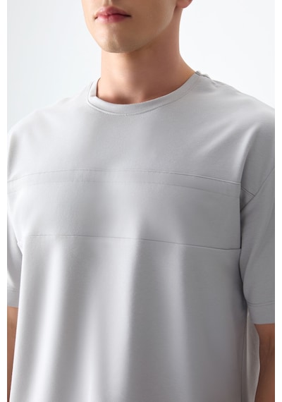 Air Jones Tommy Life Taş Pamuklu Kalın Yumuşak Dokulu Oversize Fit Basic Erkek T-shirt - 88378 Taş Air Jones Tommy Life Taş Pamuklu Kalın Yumuşak Dokulu Oversize Fit Basic Erkek T-shirt - 88378 Taş