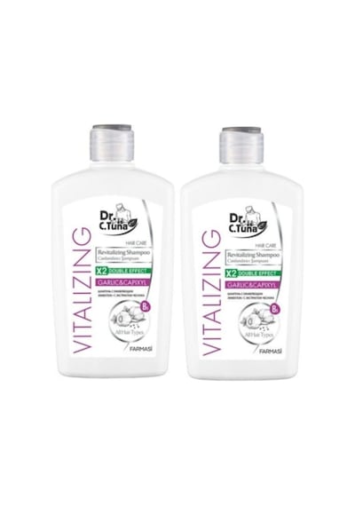 Dr.c. Tuna Vıtalızıng Sarımsaklı Şampuan 500 Ml X 2 Adet Yağlı