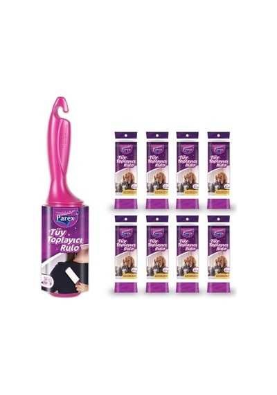 Parex Premium Tüy Toplayıcı Rulo + 8 Adet Yedek Diğer