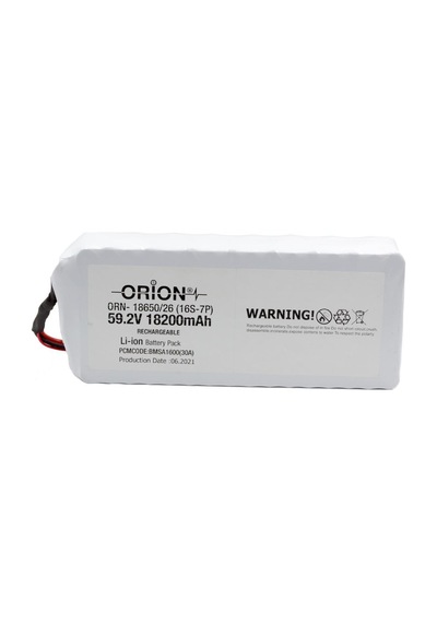 60V 18.2Ah 16S7P Li-ion Elektrikli Bisiklet Pili