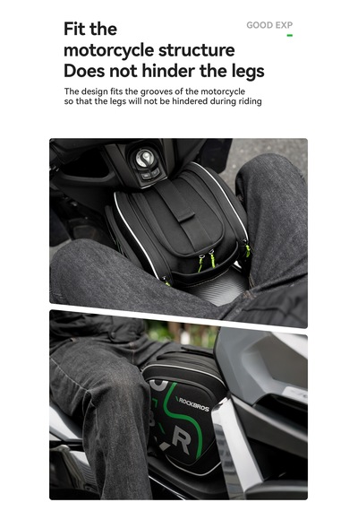 Rockbros 12lt Motosiklet Tünel, Depo Üstü Ve Kask Çantası Suya Dayanıklı Yağmur Kılıfı Hediye