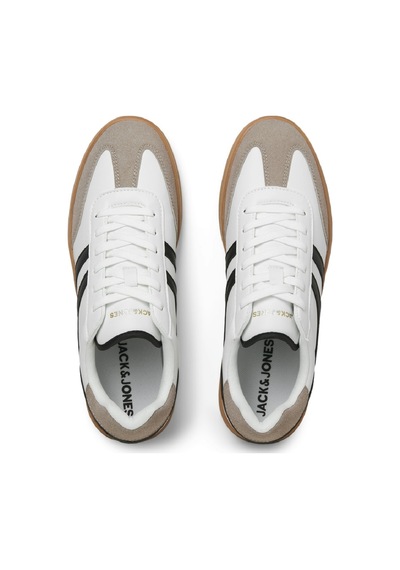 Jack & Jones Jack Jones Çizgili Model Erkek Günlük Sneaker Ayakkabı 12257957 Siyah
