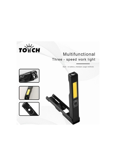 Silver Gs-2070 30w Şarjlı Mıknatıslı Katlanabilir Led Çalışma Tamirci Feneri