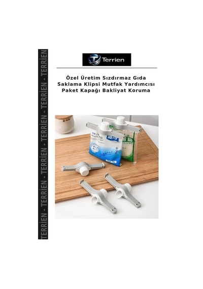 Özel Üretim Sızdırmaz Gıda Saklama Klipsi Mutfak Yardımcısı Paket Kapağı Bakliyat Koruma Çok Renkli