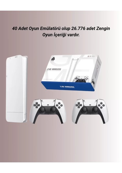 Home M15 Retro Konsol 20.000 Oyunlu, Çift Gamepadli, 4k Hdmı