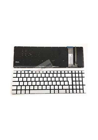 Alfabilgisayar Asus Uyumlu Vivobook Pro N752Vx-Gc128T Klavye Işıklı Gümüş Gri Renk Tuşt