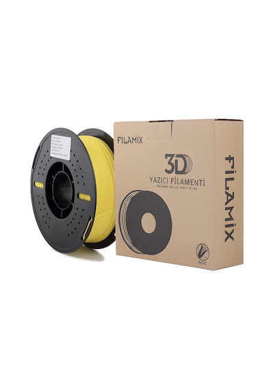 Filamix Pla+ Sarı Filament 1,75mm 1kg - Bisiparisver