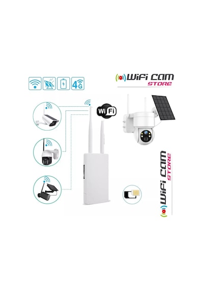 Sim Kartlı Dış Mekan Wifi Modem Router 12v1a