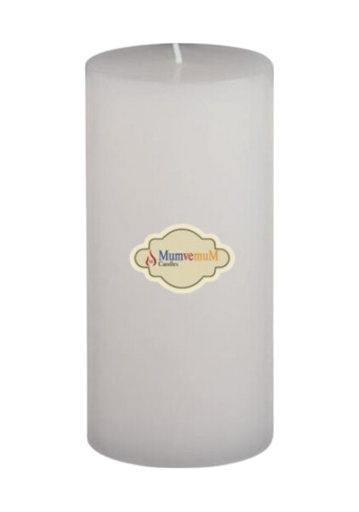 Small 4 Lü Set Mum Çap 7 Cm Beyaz Beyaz