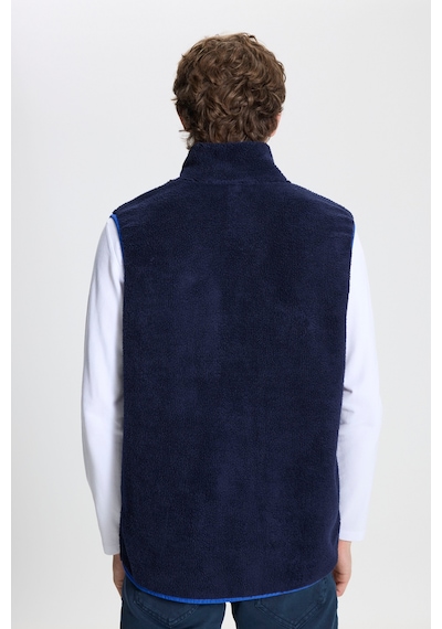 AC&Co / Altınyıldız Classics Erkek Lacı Standart Fit Normal Kesim Dik Yaka Polar Yelek Lacivert AC&Co / Altınyıldız Classics Erkek Lacı Standart Fit Normal Kesim Dik Yaka Polar Yelek Lacivert