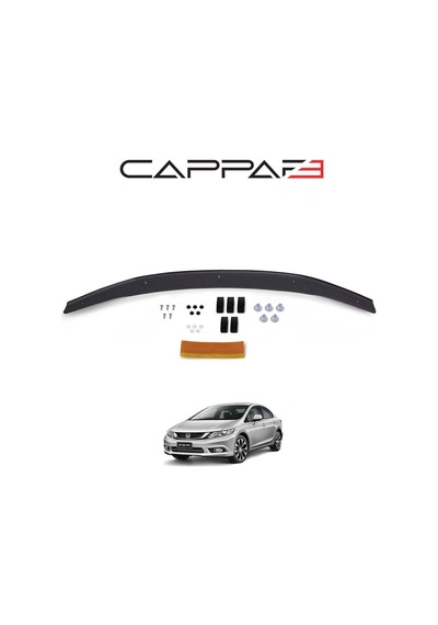 Honda Civic 2012-2015 Yıl Aralığı Uyumlu Kaput Rüzgarlık 4mm