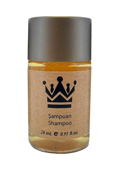 1500 Adet Otel Şampuanı Geniş Kapak Kraft 30 Ml Saç Şampuanı