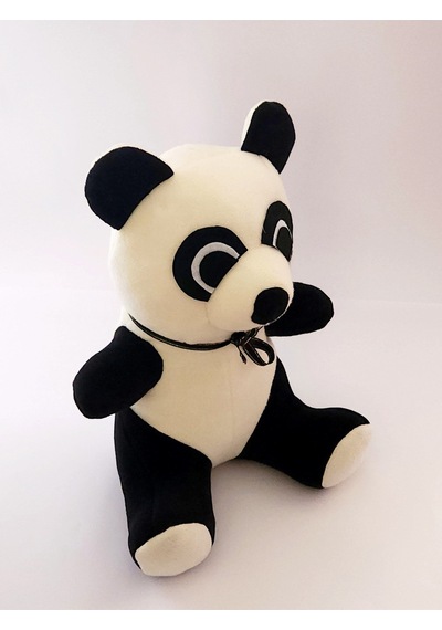 Joytoytr Peluş Panda Oyuncak 35 Cm Oyun Arkadaşı Yerli Üretim Beyaz