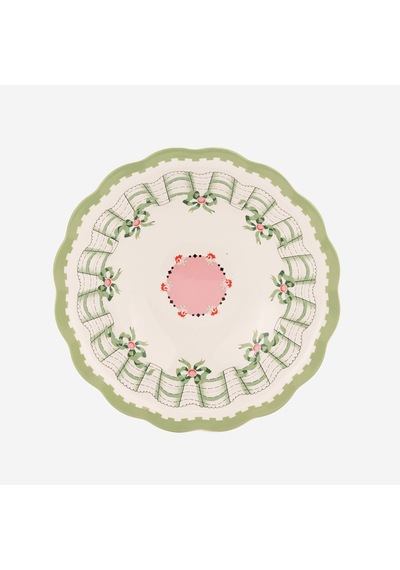 Cath Kidston Yeşil Porselen Kase 20 Cm