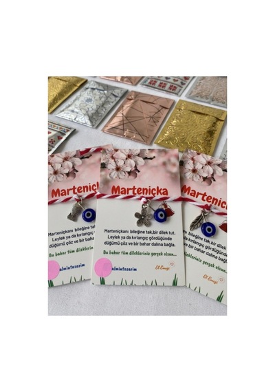 3lü Marteniçka Şans Dilek Bilekliği Nazar Boncuklu Balık Çiçek Yaprak Gümüş 3lü Klsk Gümüş 3lü Klsk 3lü Marteniçka Şans Dilek Bilekliği Nazar Boncuklu Balık Çiçek Yaprak Gümüş 3lü Klsk Gümüş 3lü Klsk