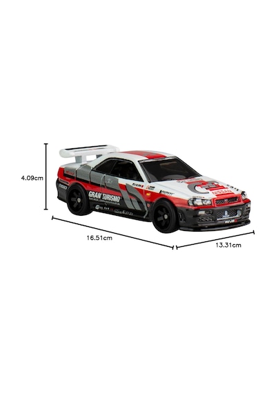 Hot Wheels Premium Pop Culture ''gran Turismo 7'' 1:64 Nissan Skyline Gt-r Bnr34