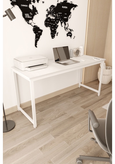 Çalışma Bilgisayar Ofis Masası 60x160 Cm - Beyaz Çalışma Bilgisayar Ofis Masası 60x160 Cm - Beyaz