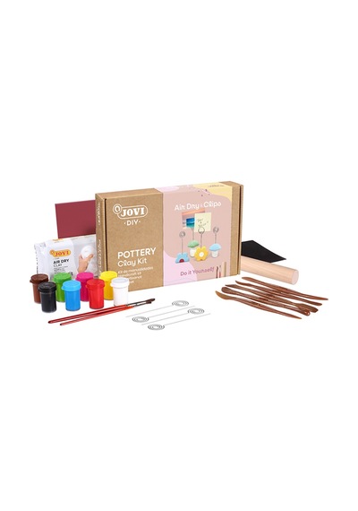 Jovı 2708 Seramik Hamuru Clıps Kiti - Klıps