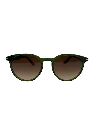 Superstep St 853 C05 52 Unisex Oval Yeşil Kemik Güneş Gözlüğü Yeşil