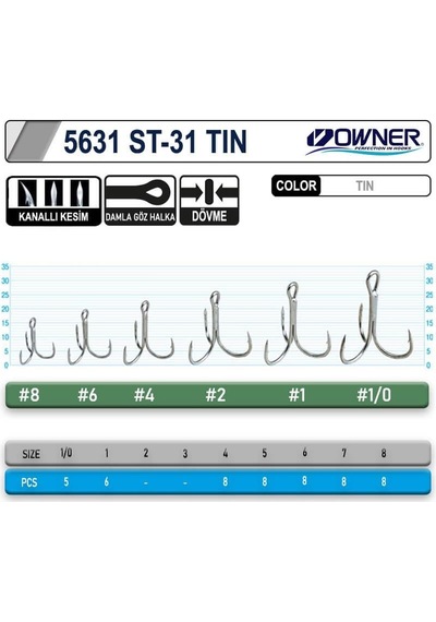 Owner 5631 St-31tn Tin Çarpma İğne 2