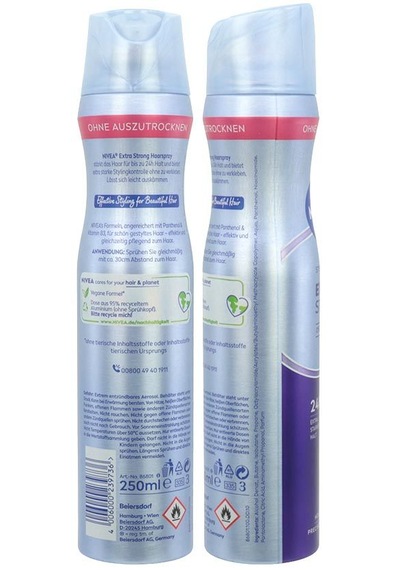Nivea Saç Spreyi Extra Strong Panthenol Ve B3 Vitaminli 250 Ml 24 Saat Tutuş Vegan Formül