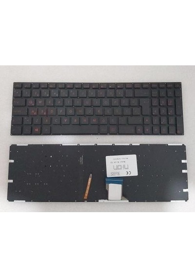 Nion Asus 0kn0-td5tu11 0knb0-6615tu00 Uyumlu Laptop Notebook Klavye Siyah Tr Aydınlatmalı