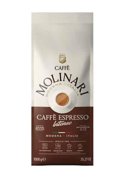 Molinari Espresso Intenso Çekirdek Kahve 1 Kg - 3 Adet Tarı