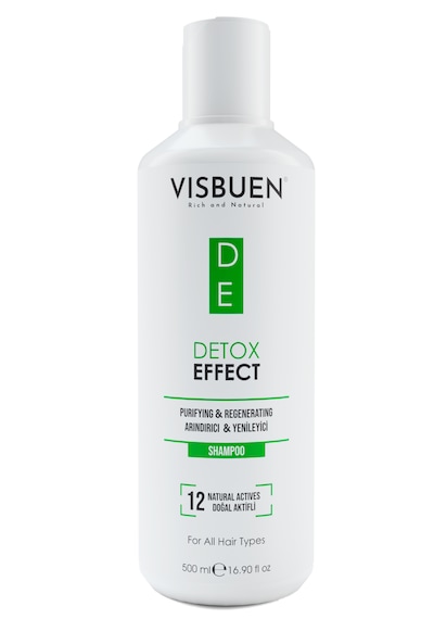 Visbuen  Etkili 12 Doğal Aktifli Arındırıcı Koruyucu ve Onarıcı Şampuan 500 ML